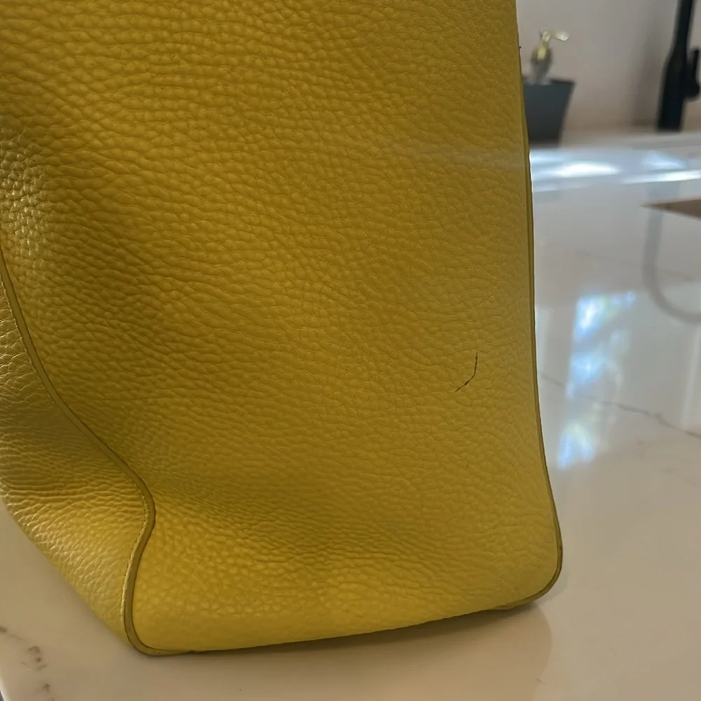 Dagne Dover ‘Allyn’ Large Tote in Butter Yellow - Picture 4 of 13